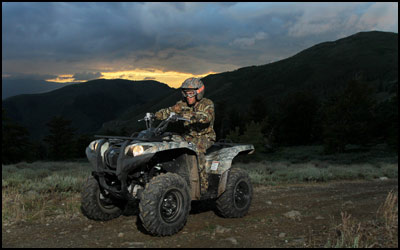 Yamaha Grizzly 700 4x4 EFI Camo Utility ATV