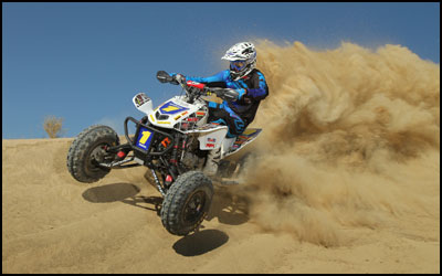 Elka Suspension's Beau Baron - Honda 450R ATV Sport ATV