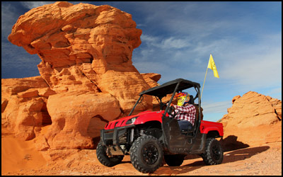Yamaha Rhino 700 4x4 EFI SxS / UTV - Sand Hollow State Park