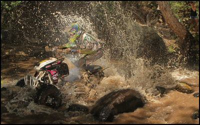 Fly Racing's #8 Robbie Mitchell - Honda 450R Sport ATV