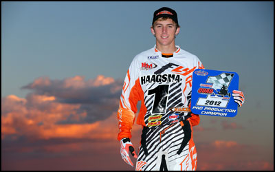 2012 Yamaha Quad-X Pro ATV Champion - David Haagsma