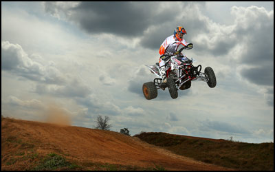 Honda East Toledo's #13 John Natalie - Honda 450R Sport ATV