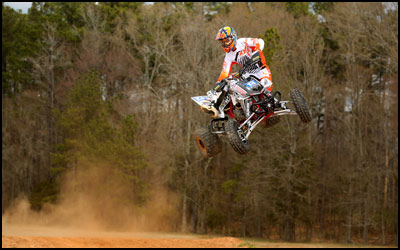 Precision Racing's #13 John Natalie - AMA Pro ATV Motocross Racer