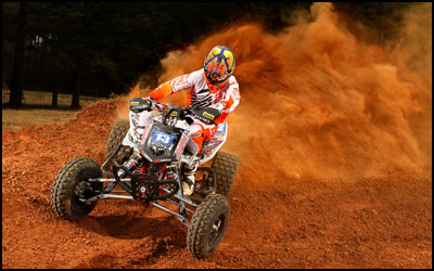 DWT / Motoworks' #13 John Natalie - AMA Pro ATV Motocross Racer