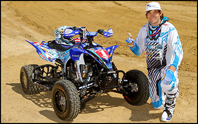 2012 AMA Pro ATV MX Champion Chad Wienen - Yamaha YFZ450R