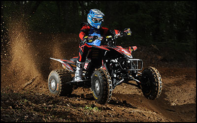 
Fly Racing's #3 Taylor Kiser - AMA MAXC Pro ATV Racer