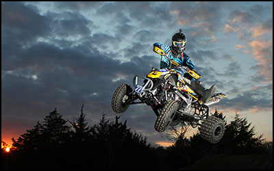 BCS Performance's #22 Cody Miller - TQRA Pro ATV Racer