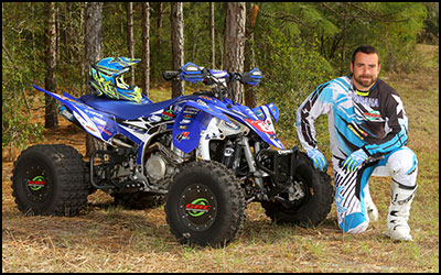 GBC Motorsports' #8 Johnny Gallagher - GNCC XC1 Pro ATV Racer