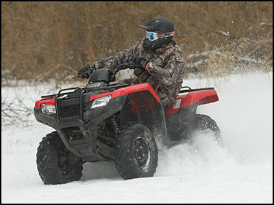 2014 Honda Rancher Snow Wallpaper