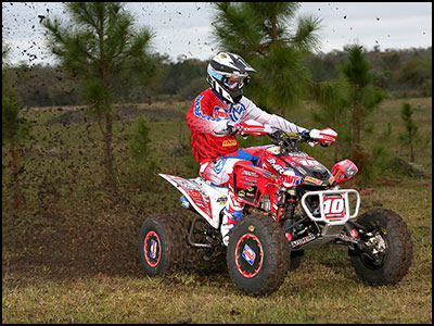 Jarrod McClure Honda 450R