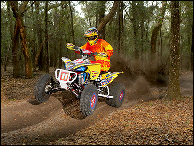 Jay Shadron GNCC Pro ATV Racer