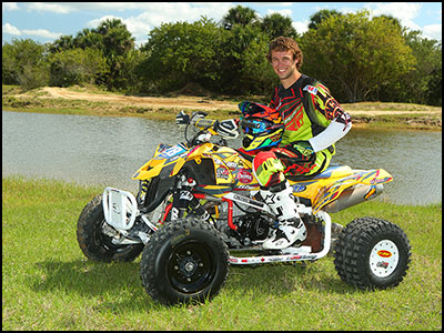 Jeffrey Rastrelli Pro ATV Motocross Racer