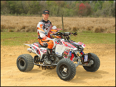 Josh Upperman Pro ATV Motocross Racer