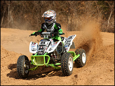 Youth Motocross Racer Logan Steele