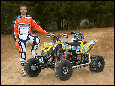 Ronnie Higgerson Pro ATV Motocross Racer