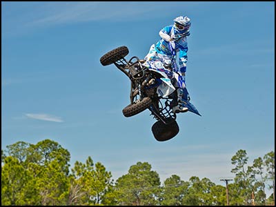ATV Motocross Racer Thomas Brown