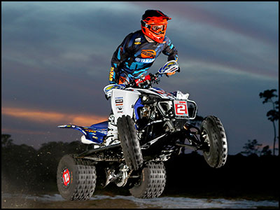 GNCC Racing Pro ATV Racer Walker Fowler