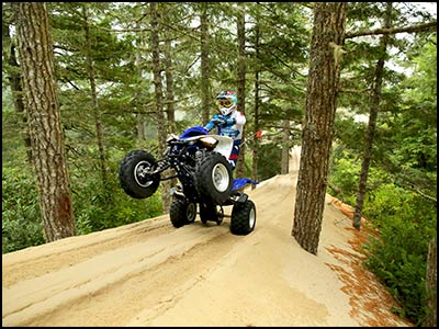 Yamaha Raptor 700R Sand Dunes