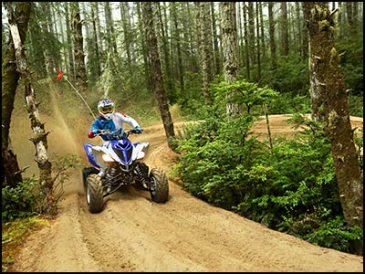 Yamaha Raptor 700R Sand Dunes