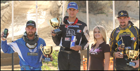 AMA Pro ATV Motocross Podium