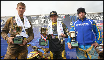 AMA Pro ATV Motocross Podium