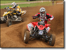 Brock Lyons - Polaris Outlaw 450MX ATV