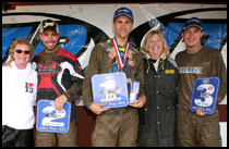 Pro ATV Motocross Podium
