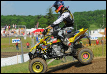 Suzuki's Dustin Wimmer - Pro ATV Motocross Racers