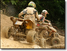 Can-Am's Greg Gee & Jeremy Lawson  Pro ATV Motocross Racers