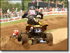 Can-Am's John Natalie Jr  Pro ATV Motocross Racers