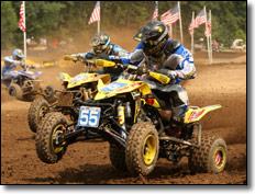 Suzuki's Doug Gust  -  Pro ATV Motocross Racers