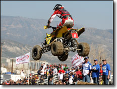 Dustin Wimmer ATV Podium