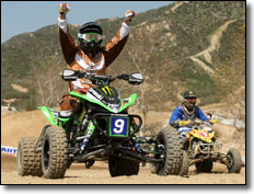 Josh Creamer - Kawasaki KFX450R ATV Race Team