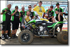 Kawasaki's Chad Wienen - Pro ATV motocross