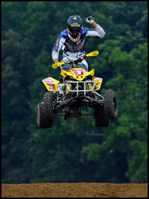 Suzuki's Dustin Wimmer - Suzuki LTR450R ATV