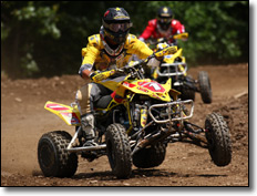 Suzuki's Dustin Wimmer - Suzuki LTR450R ATV