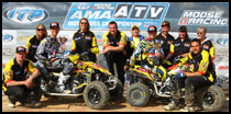 Suzuki's Dustin Wimmer ATV Motocross Podium