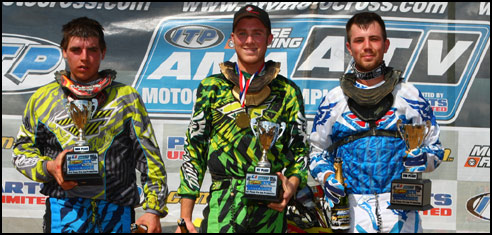 Pro-Am ATV Racing Podium