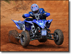 Yamaha's AMA ATV Motocross Racer #84 Thomas Brown 