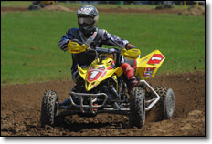 Dustin Wimmer Suzuki Yoshimura LTR450 ATV