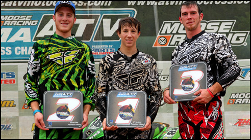 Pro-Am  ATV Racing Podium