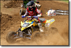 Chase Snapp - Suzuki LTR450 ATV Mushin Podium