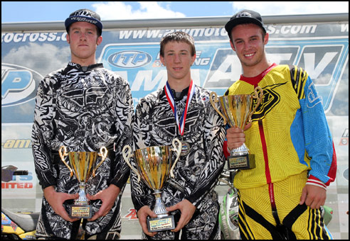 Pro-Am  ATV Racing Podium