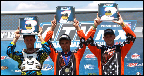 Pro ATV Racing Podium