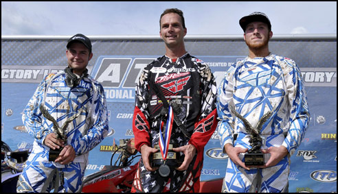 Pro ATV Racing Podium