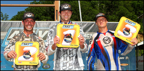 Pro ATV Racing Podium