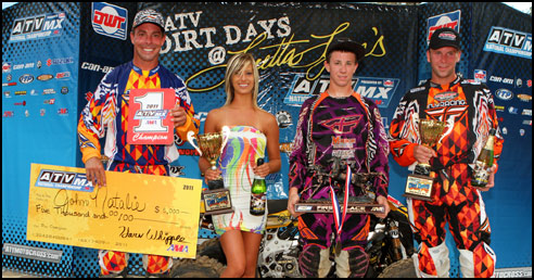 Pro ATV Racing Podium
