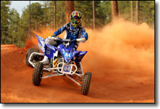 Yamaha Racing's AMA ATV MX Pro Racer Thomas Brown