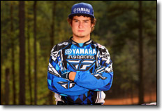 Yamaha Racing's AMA ATV MX Pro Racer Thomas Brown
