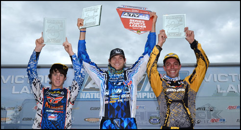Pro ATV Racing Podium